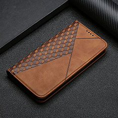 Funda de Cuero Cartera con Soporte Carcasa Y02X para Samsung Galaxy A51 4G Marron