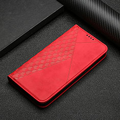 Funda de Cuero Cartera con Soporte Carcasa Y02X para Samsung Galaxy M40S Rojo