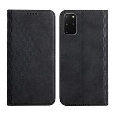 Funda de Cuero Cartera con Soporte Carcasa Y02X para Samsung Galaxy S20 Plus 5G Negro