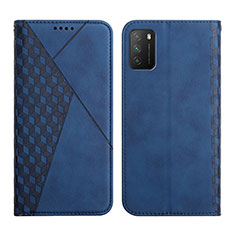 Funda de Cuero Cartera con Soporte Carcasa Y02X para Xiaomi Poco M3 Azul