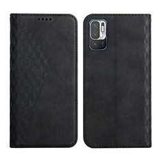 Funda de Cuero Cartera con Soporte Carcasa Y02X para Xiaomi POCO M3 Pro 5G Negro