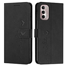 Funda de Cuero Cartera con Soporte Carcasa Y03X para Motorola Moto G Stylus (2022) 5G Negro