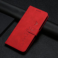 Funda de Cuero Cartera con Soporte Carcasa Y04X para Xiaomi Redmi 12C 4G Rojo