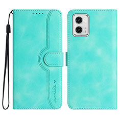 Funda de Cuero Cartera con Soporte Carcasa YX3 para Motorola Moto G 5G (2023) Verde