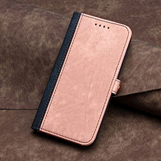 Funda de Cuero Cartera con Soporte Carcasa YX5 para Apple iPhone 13 Oro Rosa