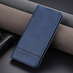 Funda de Cuero Cartera con Soporte Carcasa YZ2 para Huawei Honor 90 Pro 5G Azul