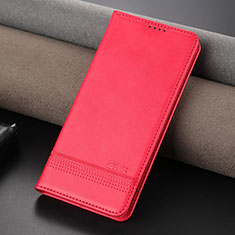 Funda de Cuero Cartera con Soporte Carcasa YZ2 para Huawei Nova 11 Pro Rosa Roja