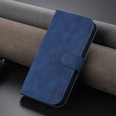 Funda de Cuero Cartera con Soporte Carcasa YZ5 para Apple iPhone 14 Pro Max Azul