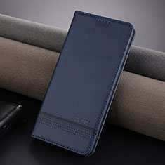 Funda de Cuero Cartera con Soporte Carcasa YZ5 para Huawei Mate 60 Pro Azul