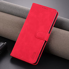 Funda de Cuero Cartera con Soporte Carcasa YZ6 para OnePlus Nord CE 3 5G Rojo