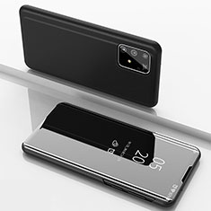 Funda de Cuero Cartera con Soporte Espejo Carcasa ZL1 para Samsung Galaxy S10 Lite Negro