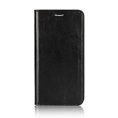 Funda de Cuero Cartera con Soporte F01 para Apple iPhone X Negro