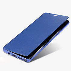 Funda de Cuero Cartera con Soporte L03 para Samsung Galaxy Note 8 Duos N950F Azul