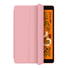Funda de Cuero Cartera con Soporte L04 para Apple iPad Mini 5 (2019) Oro Rosa