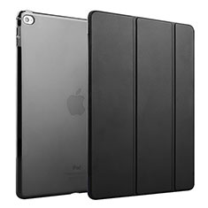 Funda de Cuero Cartera con Soporte para Apple iPad Mini 4 Negro