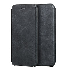 Funda de Cuero Cartera con Soporte para Apple iPhone 8 Negro