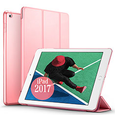 Funda de Cuero Cartera con Soporte para Apple New iPad Pro 9.7 (2017) Rosa