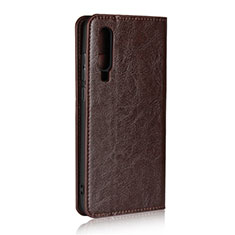 Funda de Cuero Cartera con Soporte para Huawei P30 Marron