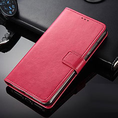 Funda de Cuero Cartera con Soporte para Nokia 9 PureView Rojo