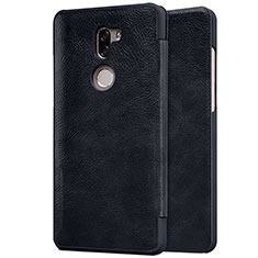 Funda de Cuero Cartera con Soporte para Xiaomi Mi 5S Plus Negro