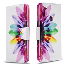 Funda de Cuero Cartera con Soporte Patron de Moda Carcasa B01F para Samsung Galaxy M11 Multicolor