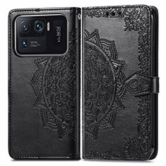 Funda de Cuero Cartera con Soporte Patron de Moda Carcasa para Xiaomi Mi 11 Ultra 5G Marron