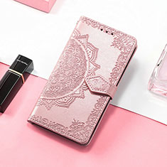 Funda de Cuero Cartera con Soporte Patron de Moda Carcasa S01D para Samsung Galaxy XCover 6 Pro 5G Oro Rosa