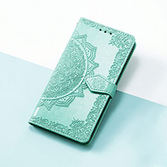 Funda de Cuero Cartera con Soporte Patron de Moda Carcasa S07D para Google Pixel 4 XL Verde