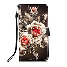 Funda de Cuero Cartera con Soporte Patron de Moda Carcasa Y03B para Apple iPhone 13 Pro Max Multicolor