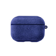 Funda de Cuero para AirPods Pro Carcasa de Carga L01 para Apple AirPods Pro Azul