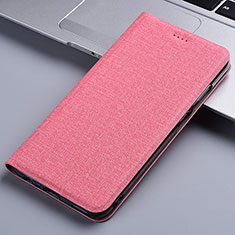 Funda de pano Cartera con Soporte H12P para Apple iPhone 11 Rosa