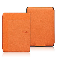 Funda de pano Cartera con Soporte L01 para Amazon Kindle 6 inch Naranja