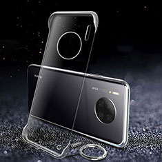 Funda Dura Cristal Plastico Rigida Transparente A01 para Huawei Mate 30 Pro 5G Negro