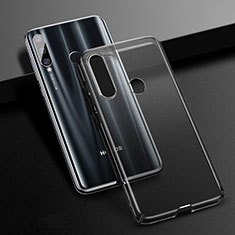 Funda Dura Cristal Plastico Rigida Transparente K01 para Huawei P Smart+ Plus (2019) Negro