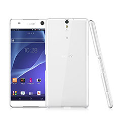 Funda Dura Cristal Plastico Rigida Transparente para Sony Xperia C5 Ultra Claro