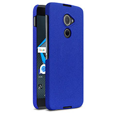 Funda Dura Plastico Rigida Carcasa Fino Arenisca para Blackberry DTEK60 Azul