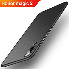 Funda Dura Plastico Rigida Carcasa Fino Arenisca para Huawei Honor Magic 2 Negro