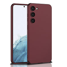 Funda Dura Plastico Rigida Carcasa Mate AC1 para Samsung Galaxy S22 Plus 5G Rojo
