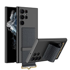 Funda Dura Plastico Rigida Carcasa Mate AC1 para Samsung Galaxy S23 Ultra 5G Negro