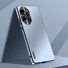 Funda Dura Plastico Rigida Carcasa Mate AT1 para Huawei Honor 100 Pro 5G Azul Cielo