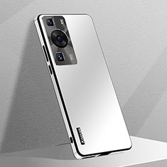 Funda Dura Plastico Rigida Carcasa Mate AT1 para Huawei P60 Pro Blanco