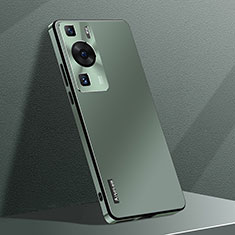 Funda Dura Plastico Rigida Carcasa Mate AT1 para Huawei P60 Pro Verde