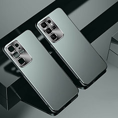 Funda Dura Plastico Rigida Carcasa Mate AT1 para Samsung Galaxy S23 Ultra 5G Gris