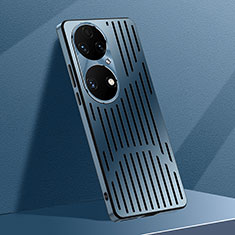 Funda Dura Plastico Rigida Carcasa Mate AT2 para Huawei P50 Pro Azul