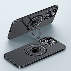 Funda Dura Plastico Rigida Carcasa Mate con Mag-Safe Magnetic JB1 para Apple iPhone 13 Pro Negro