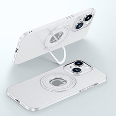 Funda Dura Plastico Rigida Carcasa Mate con Mag-Safe Magnetic JB1 para Apple iPhone 14 Blanco