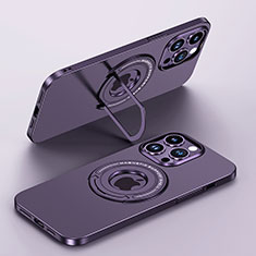 Funda Dura Plastico Rigida Carcasa Mate con Mag-Safe Magnetic JB1 para Apple iPhone 14 Pro Max Morado