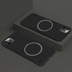 Funda Dura Plastico Rigida Carcasa Mate con Mag-Safe Magnetic P01 para Apple iPhone 14 Negro