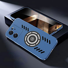 Funda Dura Plastico Rigida Carcasa Mate con Mag-Safe Magnetic para Xiaomi Mi 13T 5G Azul