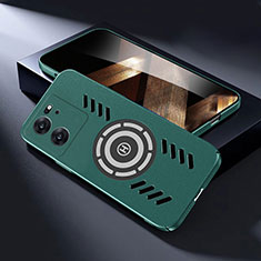 Funda Dura Plastico Rigida Carcasa Mate con Mag-Safe Magnetic para Xiaomi Mi 13T Pro 5G Verde